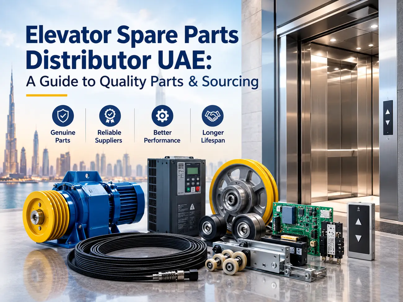 Elevator Spare Parts Distributor UAE: A Guide to Quality Parts & Sourcing