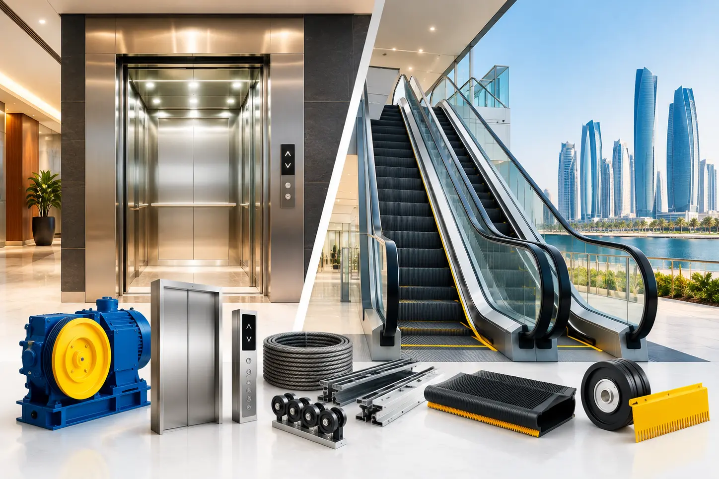 Lifts and Escalators Suppliers in Abu Dhabi for Commercial and Residential Projects