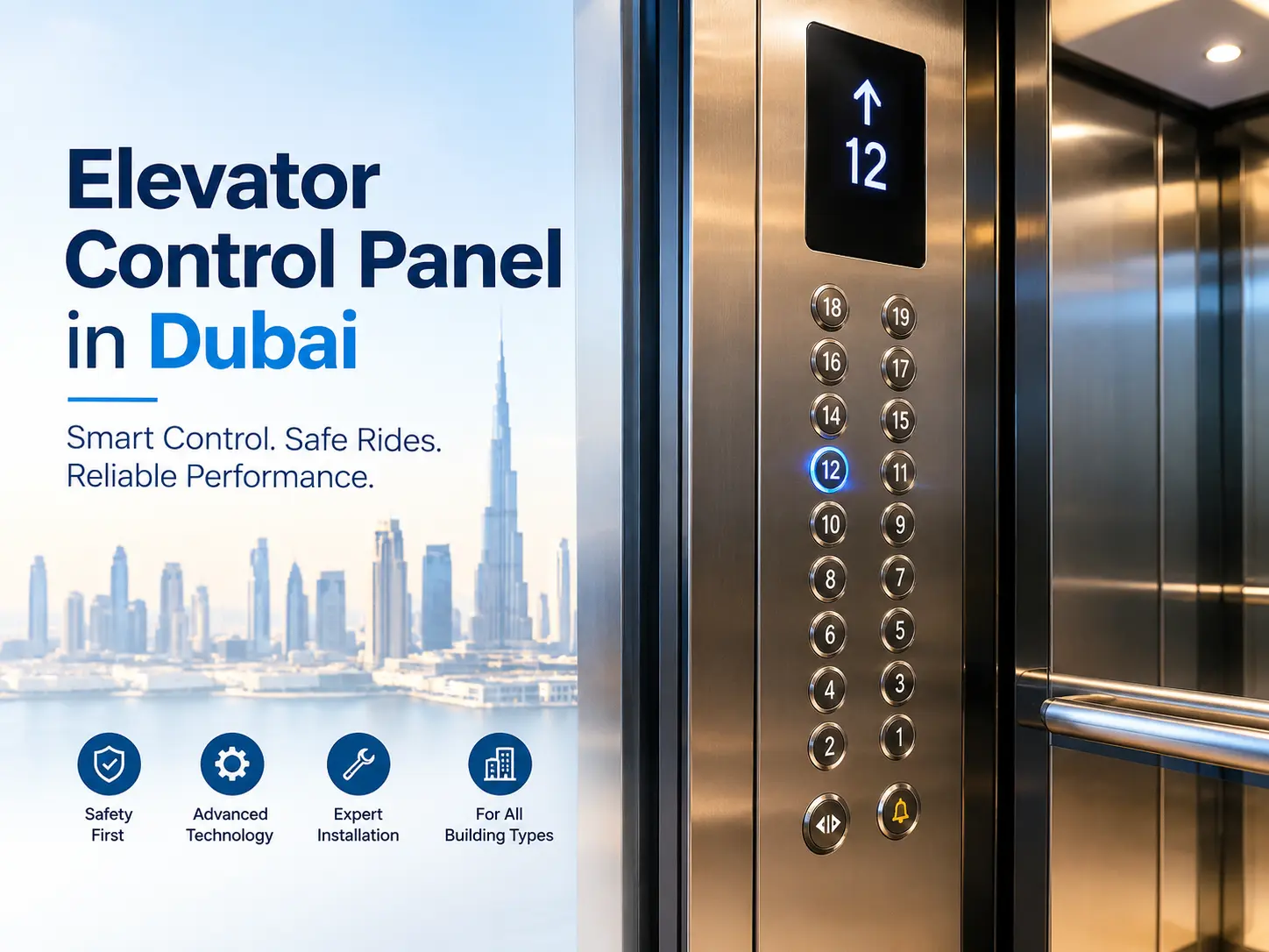 How to Choose an Elevator Control Panel in Dubai for Different Lift Systems