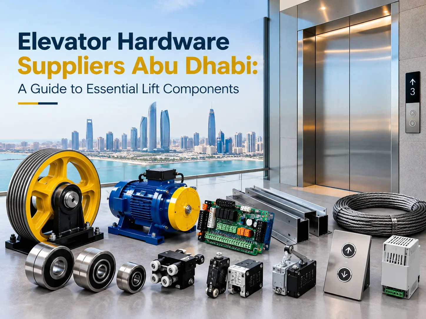 Elevator Hardware Suppliers Abu Dhabi: A Guide to Essential Lift Components