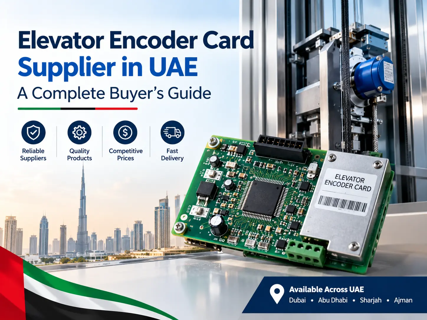 Elevator Encoder Card Supplier in UAE: A Complete Buyer’s Guide