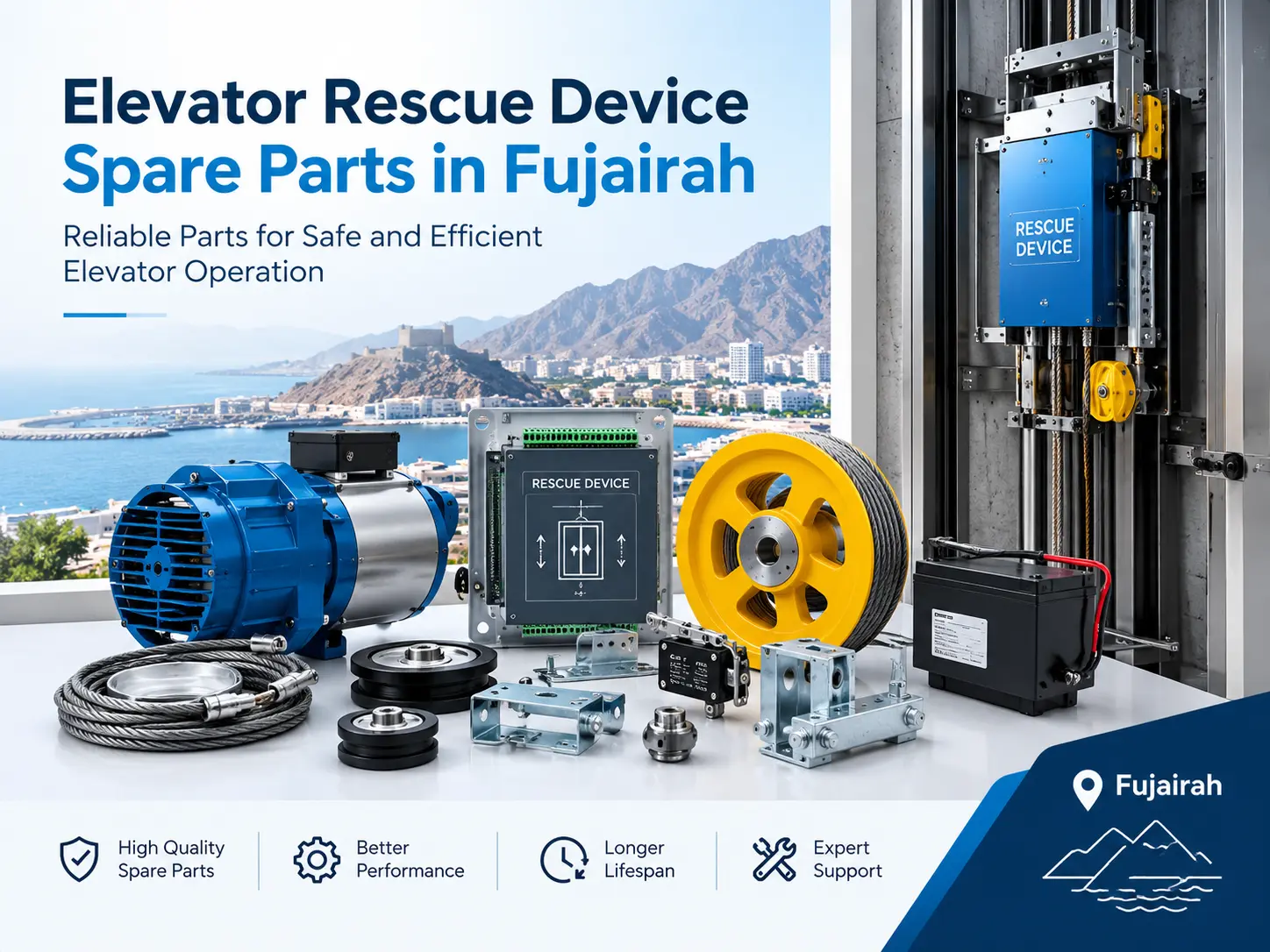 Elevator Rescue Device Spare Parts in Fujairah